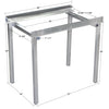 Adjustable Air Handler Aluminum Stand with Filter Rack 4
