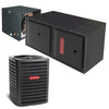 4 Ton Goodman 16 SEER Central Air Conditioner 100,000 BTU 97% Efficiency Gas Furnace Horizontal System 1