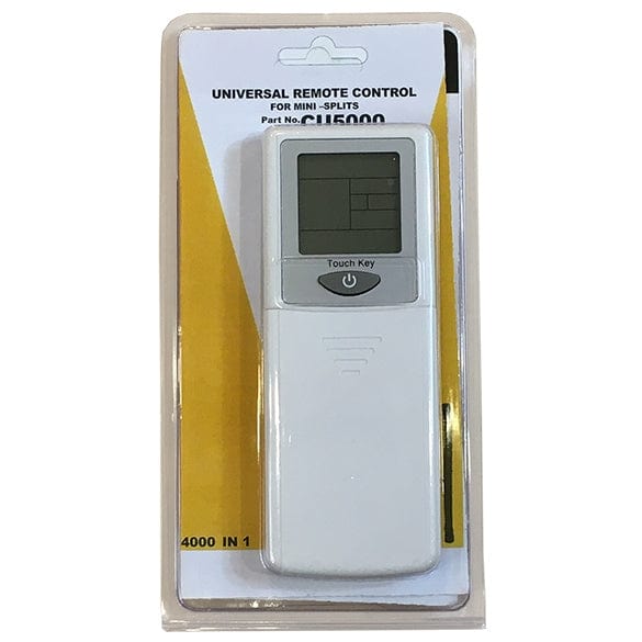 Universal Remote Control for Ductless Mini-Split Air Conditioners