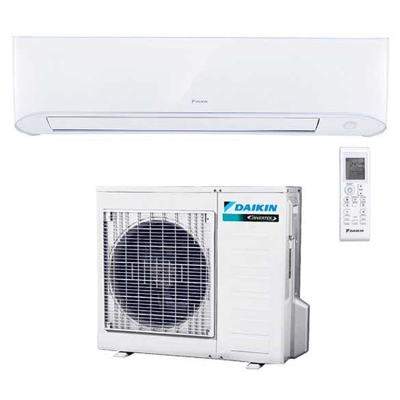 24,000 BTU Daikin 17 SEER Wall-Mounted Ductless Mini-Split Inverter Air Conditioner Heat Pump System (230 Volt)