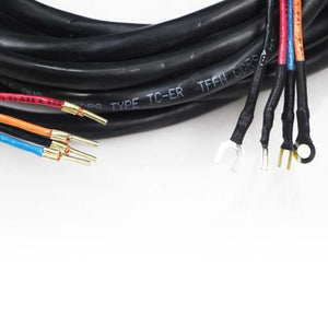 1/4" x 3/8" Mini Split Refrigerant Line Set - 50’ Length Factory Flared with Interconnecting Electrical Wires 3