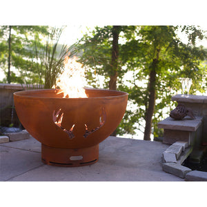 Antlers Outdoor Gas Fire Pit 3