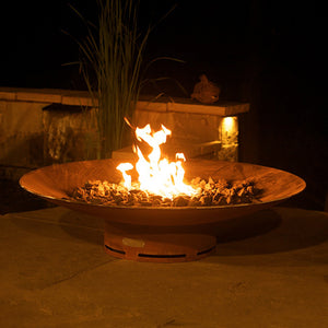 Fire Pit Art Asia  48" Gas Fire Pit with Penta 24 In Burner Match Lit- Propane 3