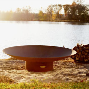 Fire Pit Art Asia 60" Gas Fire Pit with Penta 36 In Burner Electronic AWEIS -Propane 1