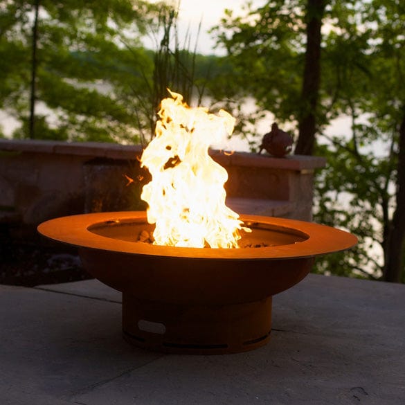 Fire Pit Art Saturn Gas Fire with Penta 18 In Burner Electronic AWEIS - Thumbnail 4