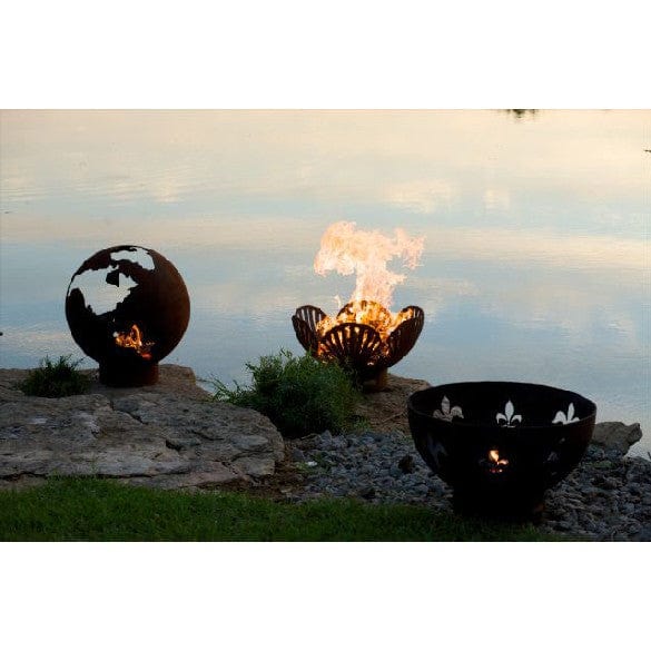 Fire Pit Art Barefoot Beach Wood Burning