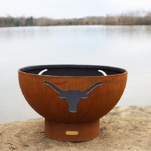 Fire Pit Art Long Horn Fire Pit - Thumbnail 4