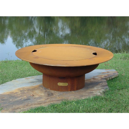 Fire Pit Art Magnum With Lid Wood Burning