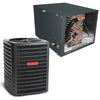 3.5 Ton Goodman 14 SEER Condenser GSX160421 and Cased Coil CHPF4860D6 Horizontal System with TXV 1