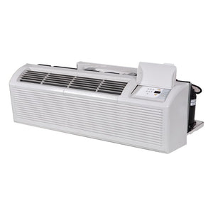 Klimaire PTAC 9,000 Btu Air Conditioner Heat Pump with 3.5kW Heater - 208-230V - 20A 2