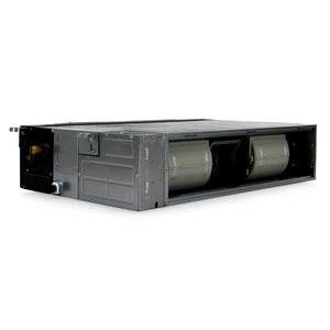 18,000 Btu 20 SEER2 Klimaire Ducted Recessed Mini-split Inverter Air Conditioner Heat Pump System 220V 3