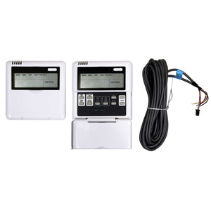 3-Zone Klimaire 20.8 SEER2 Multi Split Ceiling Cassette Ducted Recessed Air Conditoner Heat Pump System 18+18+24 3