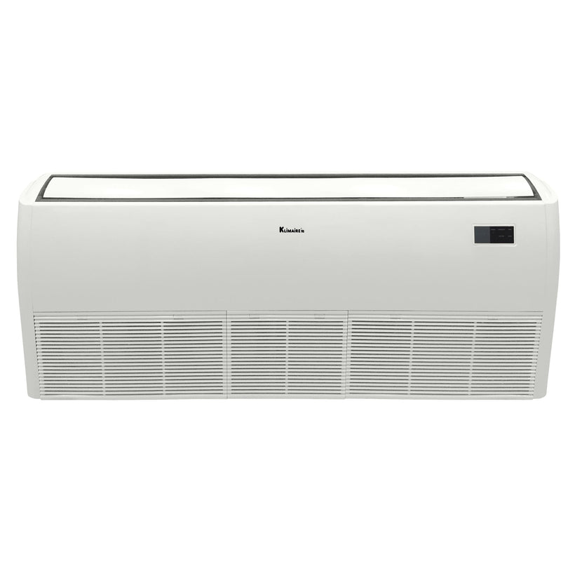 48,000 Btu 18.9 SEER2 Klimaire Light Commercial Floor-ceiling Ductless Mini-split Inverter Air Conditioner Heat Pump System 220V
