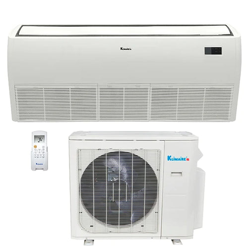 24,000 Btu Klimaire 20 SEER Ductless Floor Mounted Heat Pump Air Conditioner System