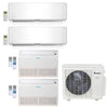 4-Zone Klimaire 21.5 SEER Multi split Air Conditioner Heat Pump System 9+12+18+18 1