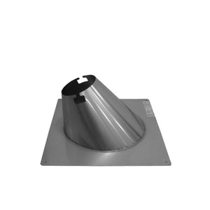 Noritz ADJRF34 Angled And Flat Adjustable Roof Flashing Vertical Roof Member For 3" Or 4" Vent Pipe 1