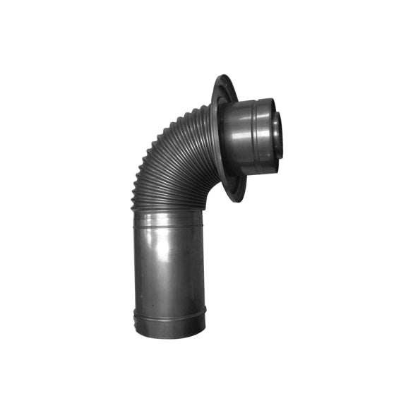 Noritz CWF-90ELB Concentric 90 Degree Elbow W/Wall Flange