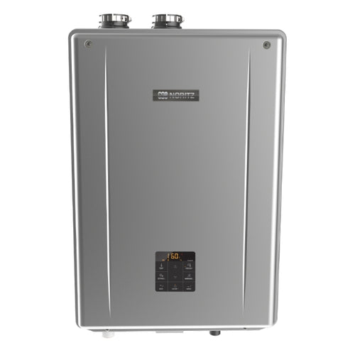 Noritz NRCB180 Indoor Direct Vent Combination Boiler (Standard Vent Convertible) with Built-In Pump, max 180,000 Btuh DHW, 9.8 Gpm, 100,000 Btuh SPACE HEATING