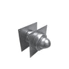 Noritz WT4-H-14-1 Adjustable Wall Thimble W/Built-In Hood Termination (7.8