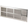 Amana Standard Exterior Stamped Aluminum Grille: Natural Aluminum Color